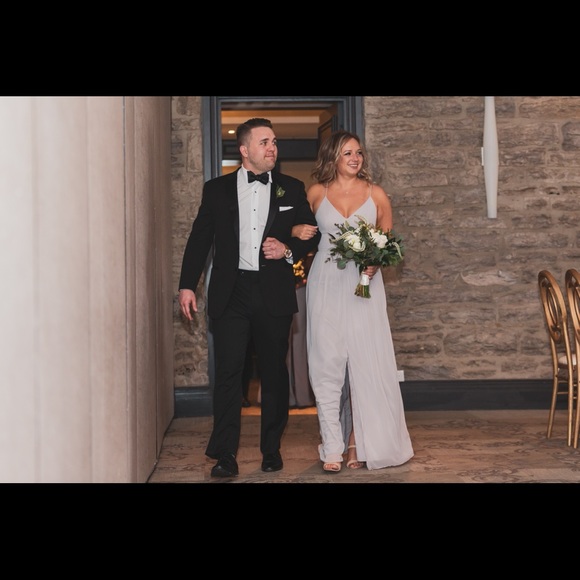 Dressy Criss Cross Strap Backless Maxi Dress - Picture 9 of 12